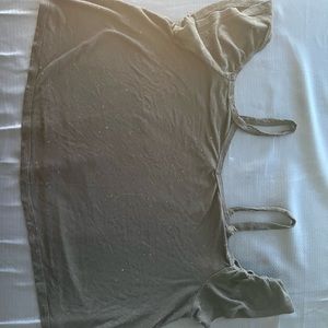 Black off the shoulder Urban Look shirt L